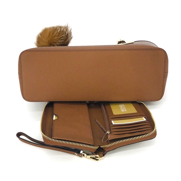 3PCS Michael Kors MD Carryall Tote Wallet Charms - Picture 5 of 8